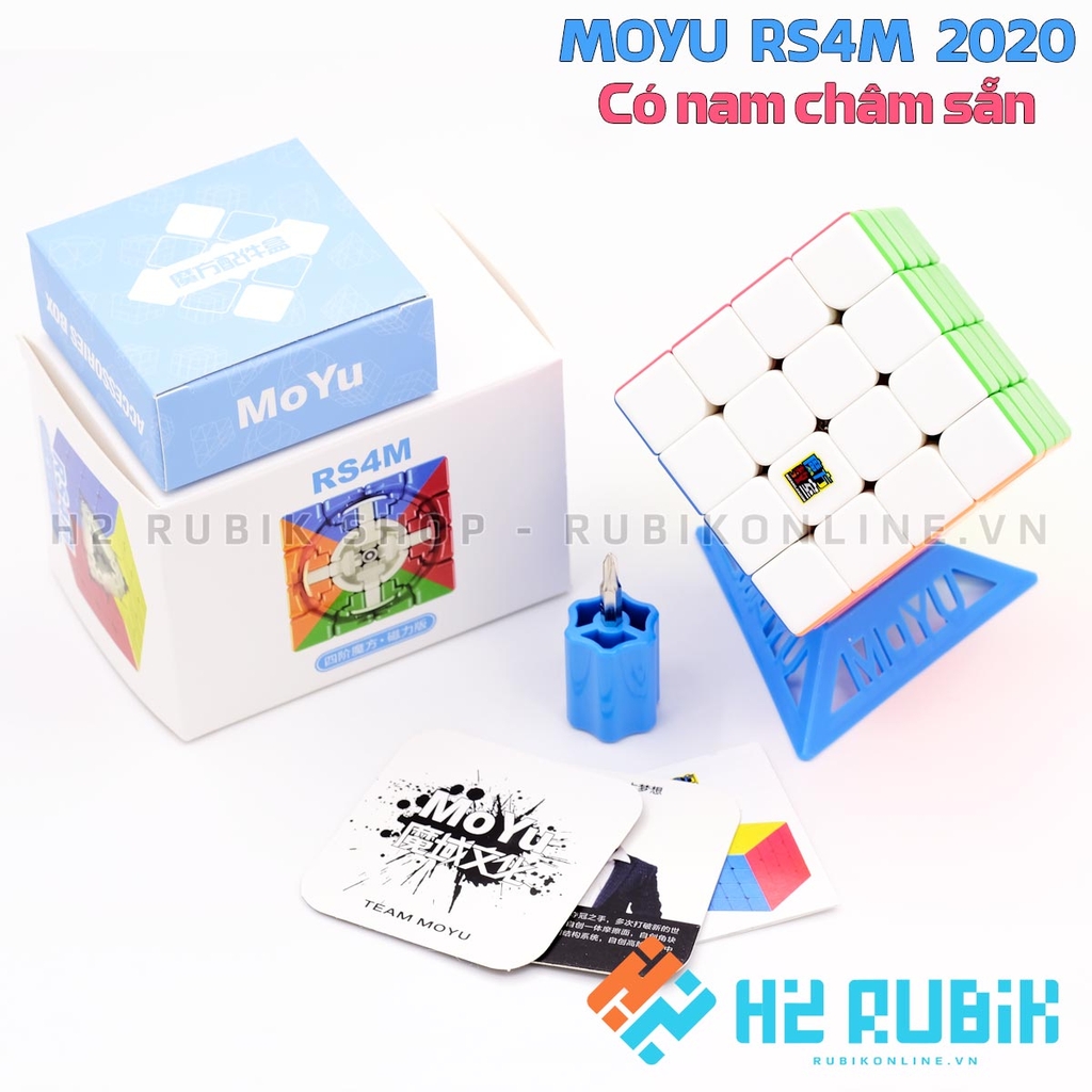 MoYu RS4M 4x4 Rubik 4x4 có nam châm sẵn