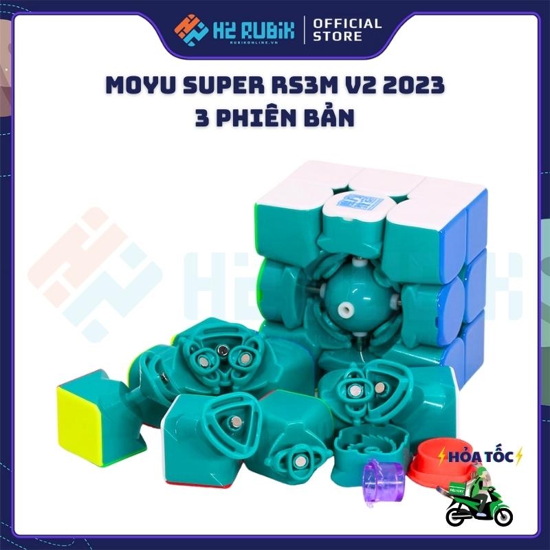 MoYu Super RS3M V2 UV Coated Có nam châm sẵn 3 phiên bản