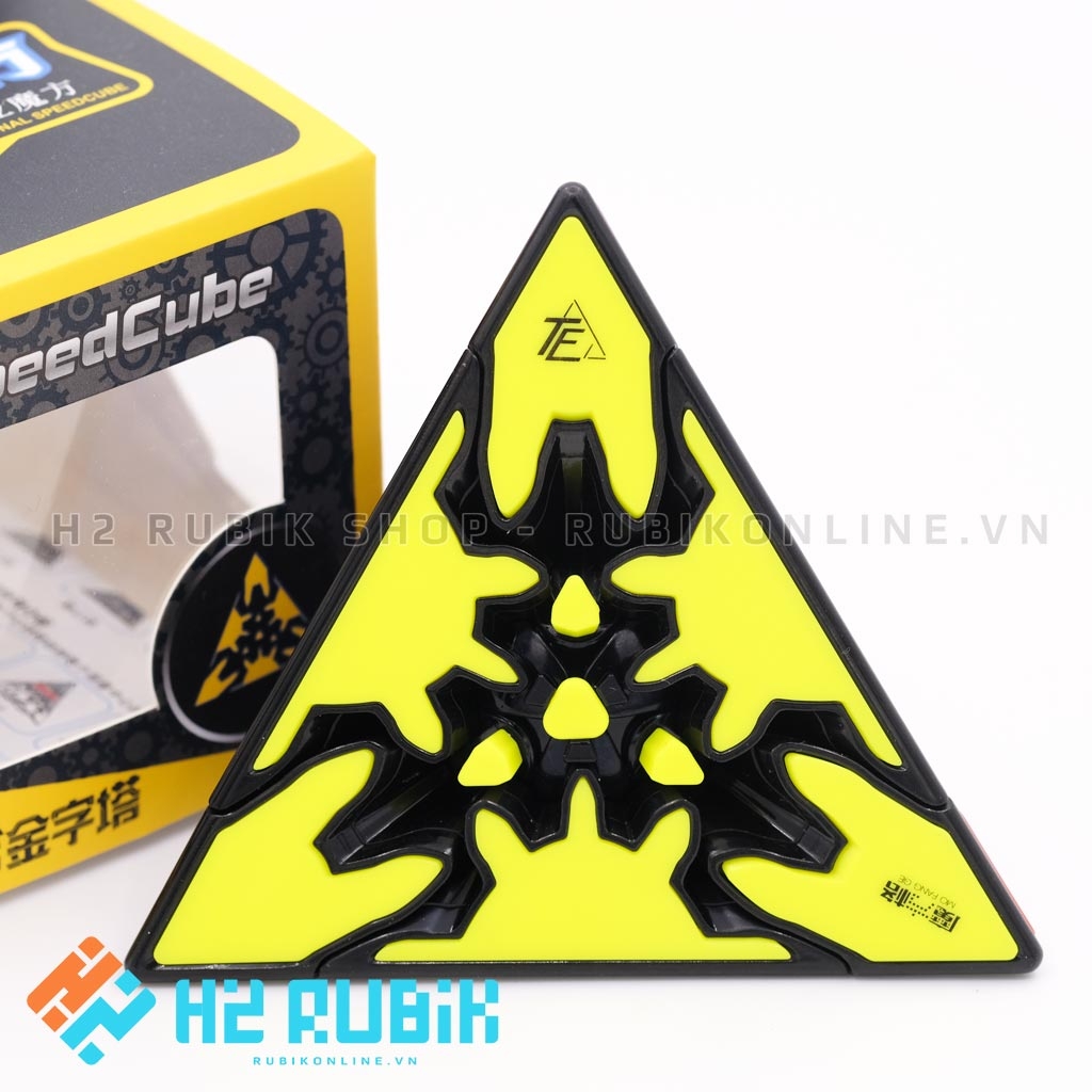 QiYi Gear Pyraminx (Tiled) - Rubik Pyraminx Bánh Răng bền bỉ