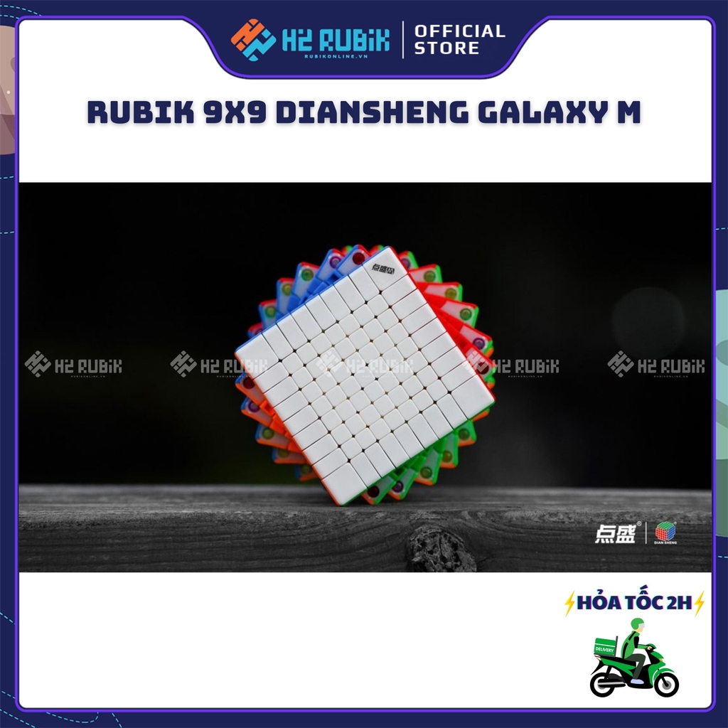 Rubik 9x9 Diansheng Galaxy có nam châm sẵn