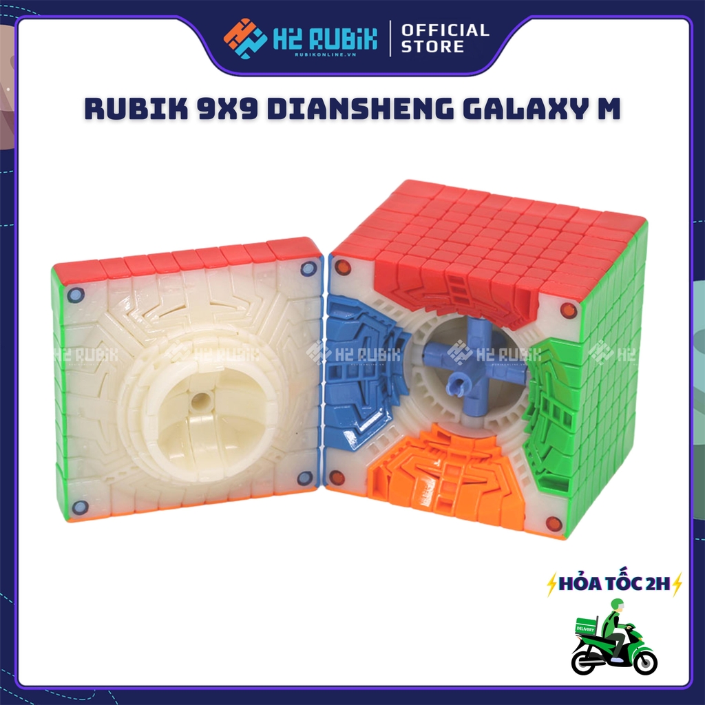 Rubik 9x9 Diansheng Galaxy có nam châm sẵn