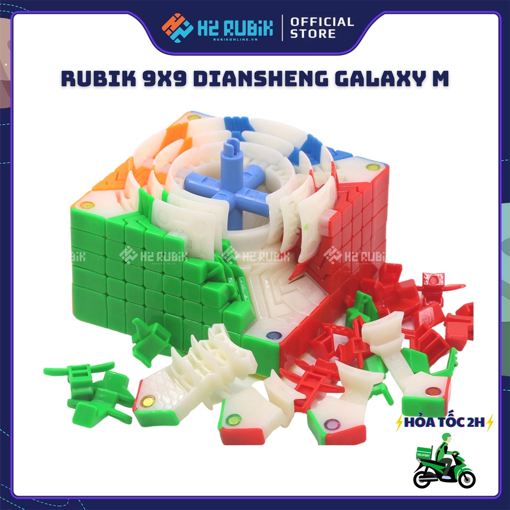 Rubik 9x9 Diansheng Galaxy có nam châm sẵn