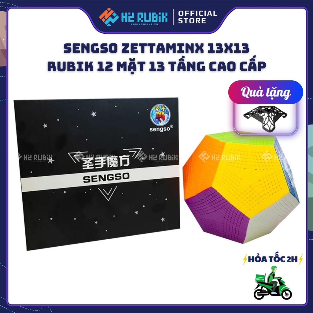 ShengShou Zettaminx Rubik biến thể 12 mặt 13 tầng 13x13