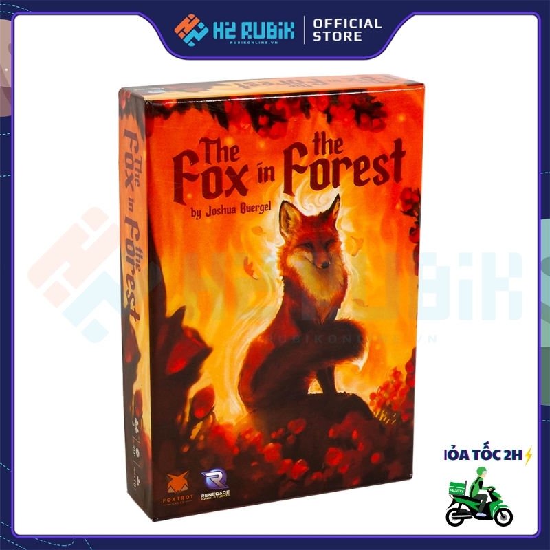 The Fox in the Forest Board Game tiếng Anh US