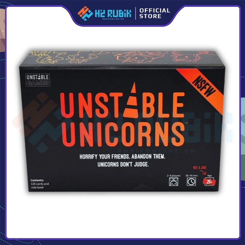 Unstable Unicorns Board Game chiến thuật Kì Lân Bất Ổn