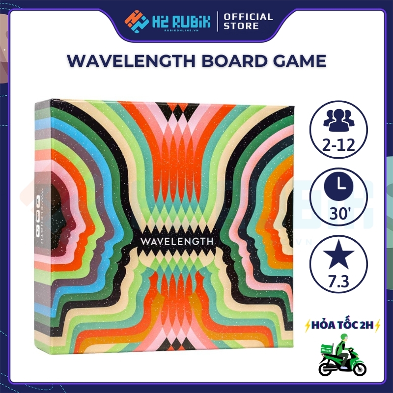 Wavelength Board Game Bước Sóng Tiếng Anh US bản đẹp