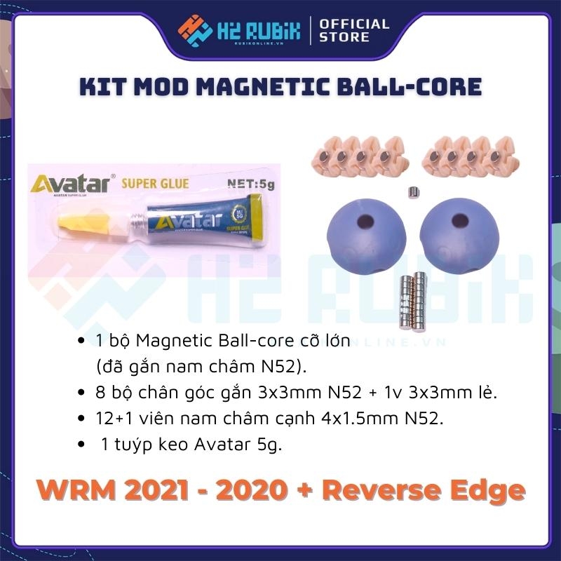 Bộ nam châm Ball-core Magnetic lắp cho Rubik