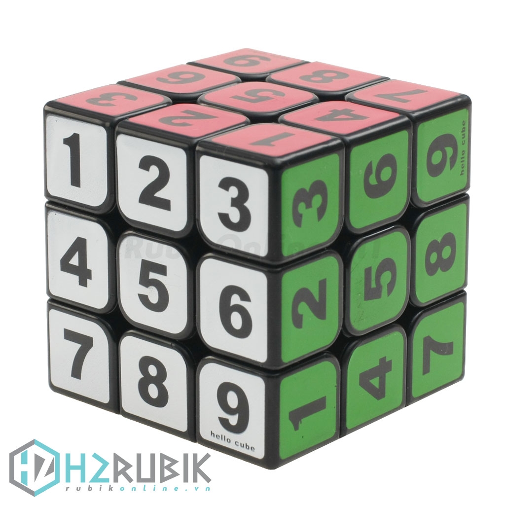 Z-Cube 3x3x3 Sudoku Đen
