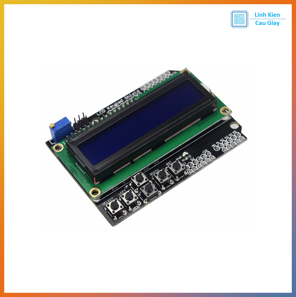 LCD Keypad shield Arduino