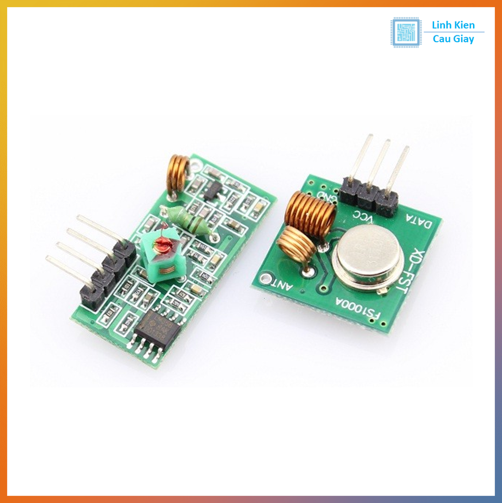 Mạch thu phát RF 315/433 mhz Chưa Mã Hóa