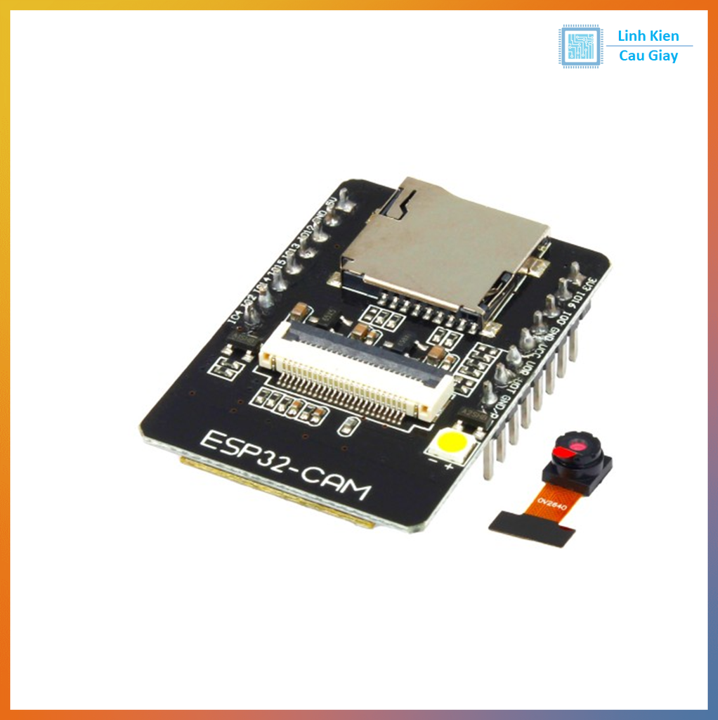Module ESP32-CAM Kèm Camera OV2640 2MP