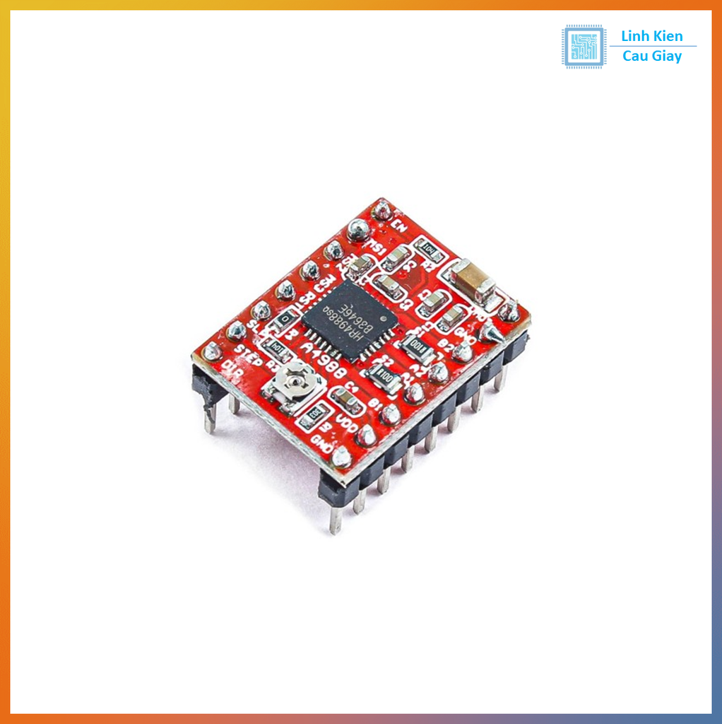 Driver điều khiển động cơ bước A4988