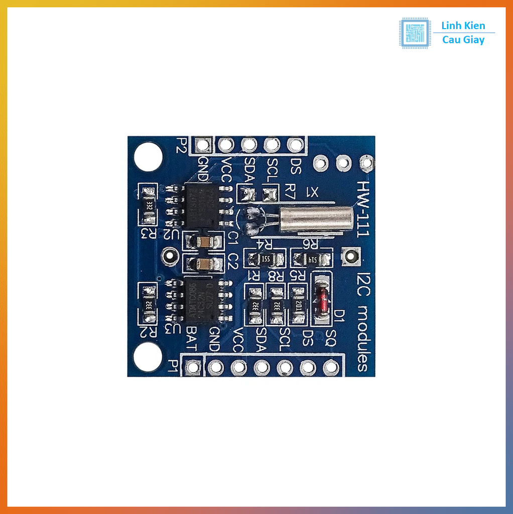 MODULE DS1307 + 24C32 (RTC / I2C)
