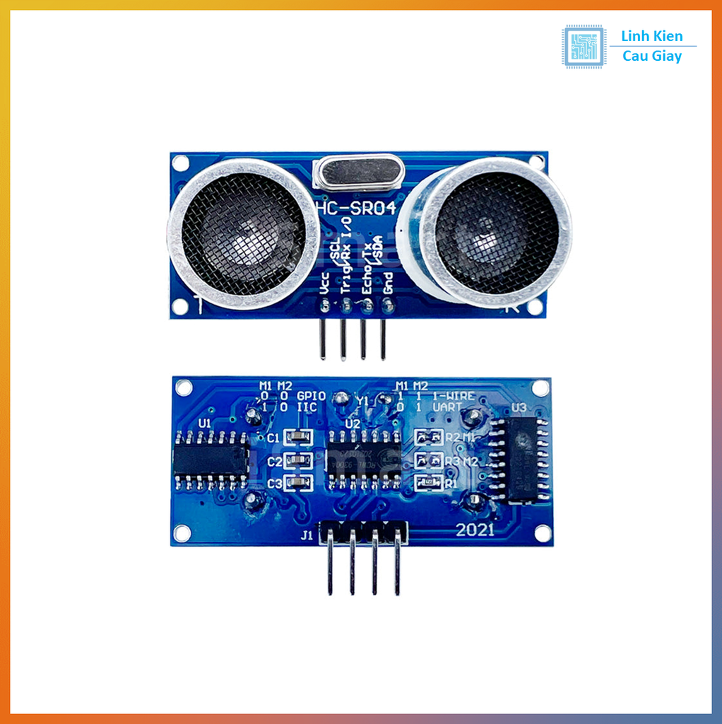 Cảm biến siêu âm HC-SR04 đo khoảng cách