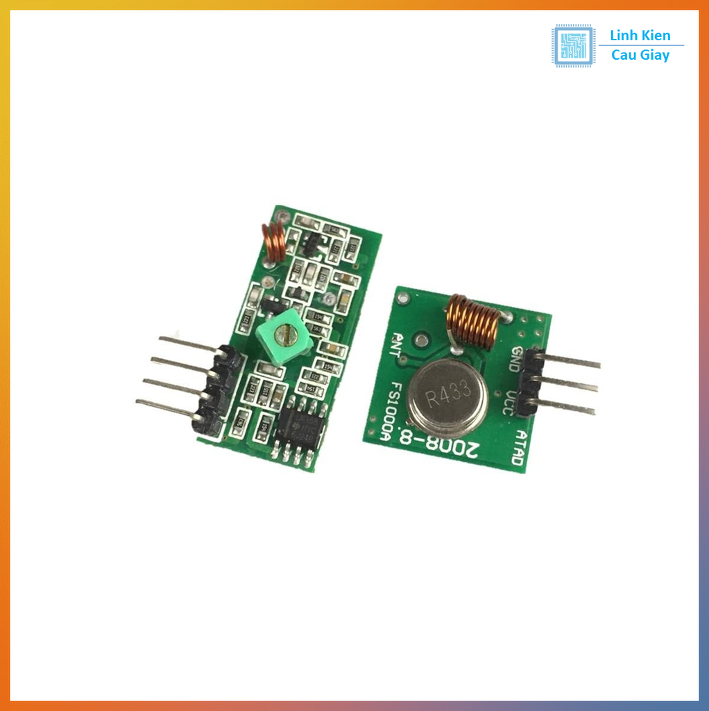 Mạch thu phát RF 315/433 mhz Chưa Mã Hóa