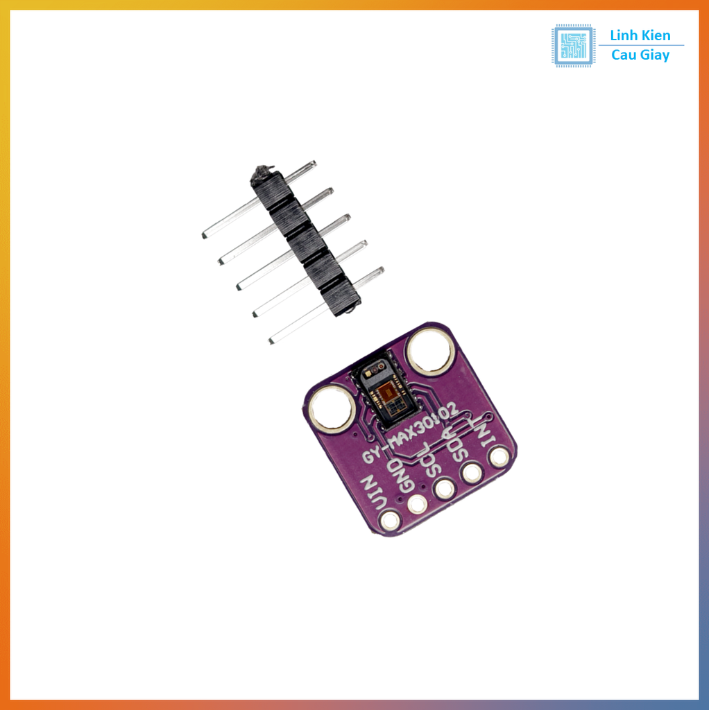 Cảm biến nhịp tim và nồng độ oxy trong máu MAX30102