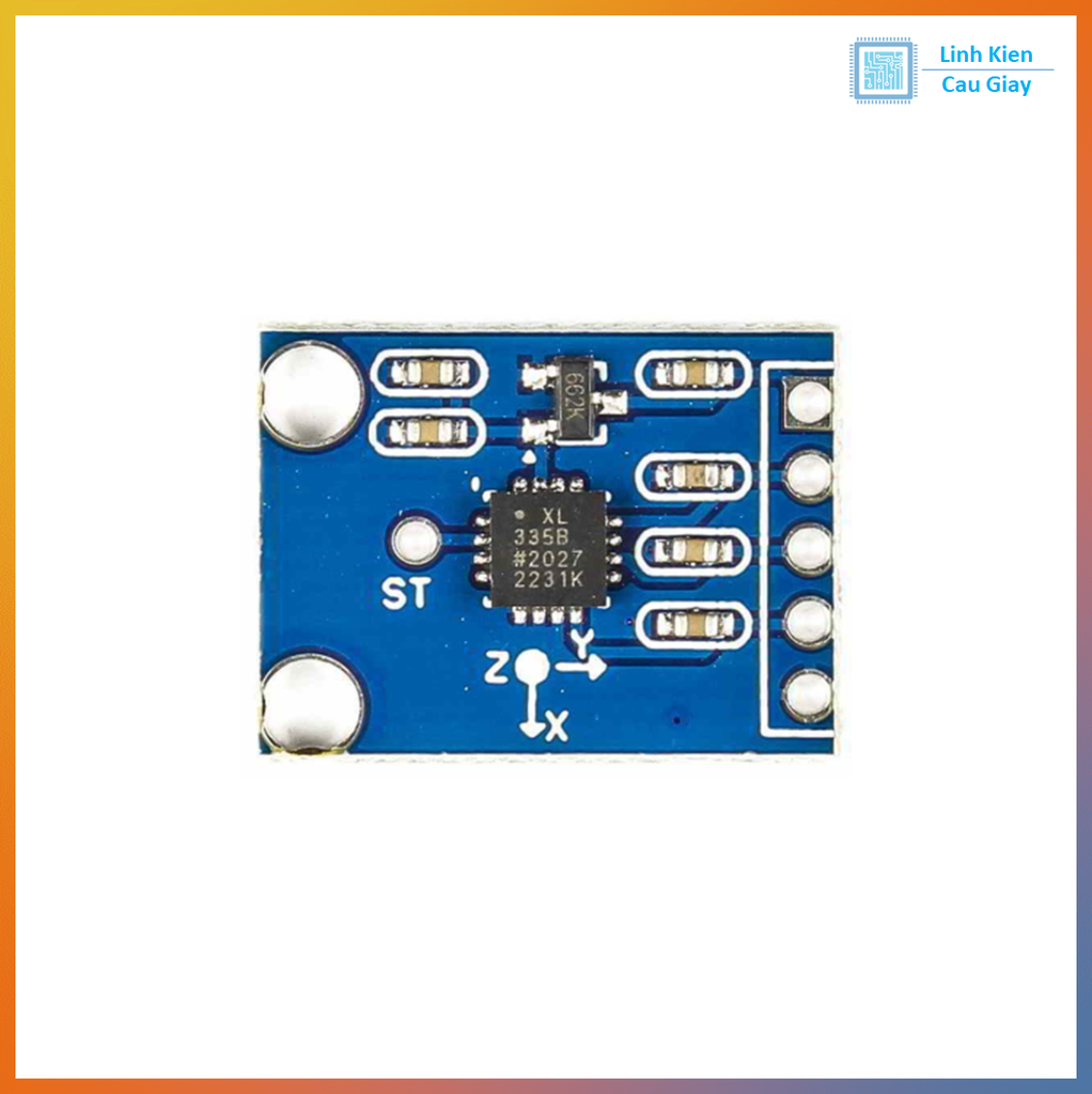 Module Gia Tốc 3 Trục ADXL335 (GY-61) – Ngõ Ra Analog X/Y/Z