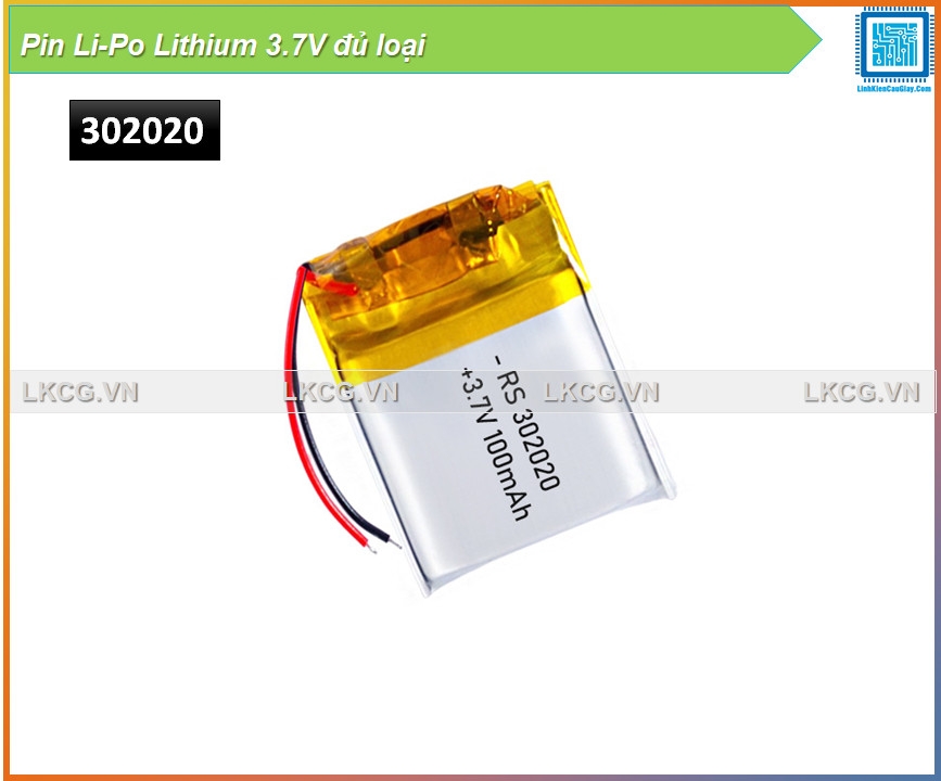 Pin Li-Po Lithium 3.7V đủ loại