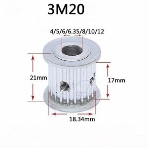 Puly 3M 20 Răng Rộng 15mm