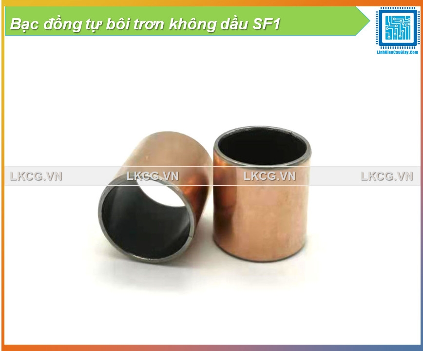 Bạc đồng tự bôi trơn không dầu SF1