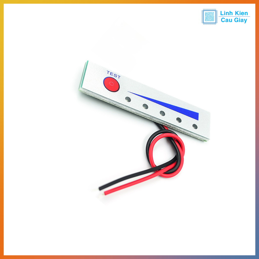 Bảng đèn báo hiệu dung lượng pin Lipo, lithium Vs1
