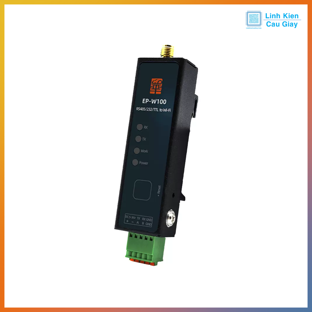 Bộ chuyển đổi RS232/485 sang TCP/IP Ethernet, Wifi