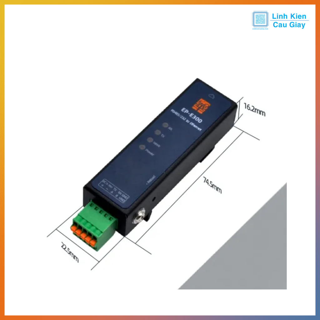 Bộ chuyển đổi RS232/485 sang TCP/IP Ethernet, Wifi