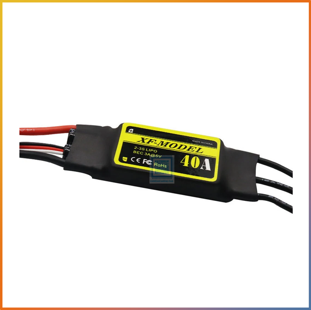 Bộ điều tốc ESC không chổi than 3 pha 40A lipo 2-3s