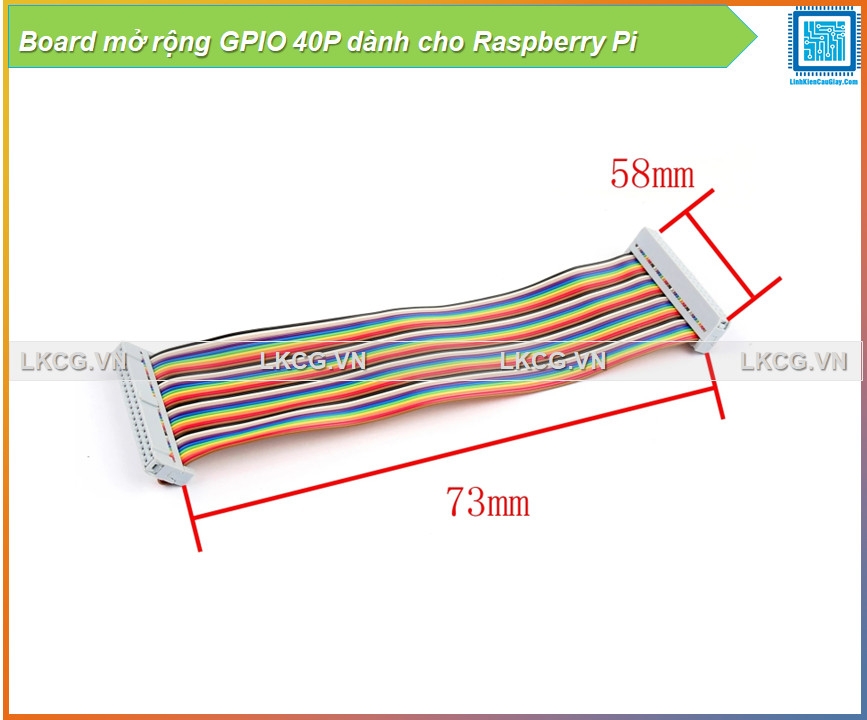 Board mở rộng GPIO 40P dành cho Raspberry Pi