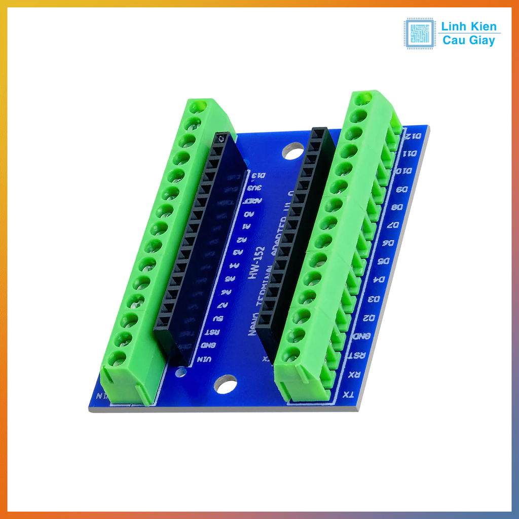 Board mở rộng I/O Shield V1 cho Arduino Nano Terminal Adapter chân vít