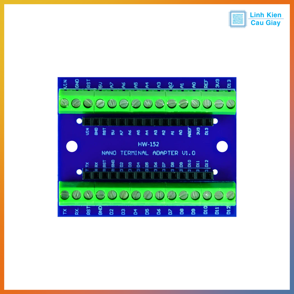 Board mở rộng I/O Shield V1 cho Arduino Nano Terminal Adapter chân vít