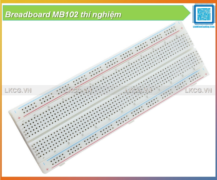 Breadboard MB-102 830 lỗ 165x55x10mm