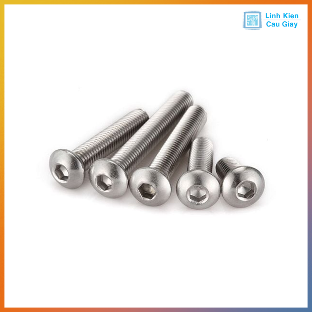 Bulong Lục Giác Đầu Tròn M3 (SL 10c)