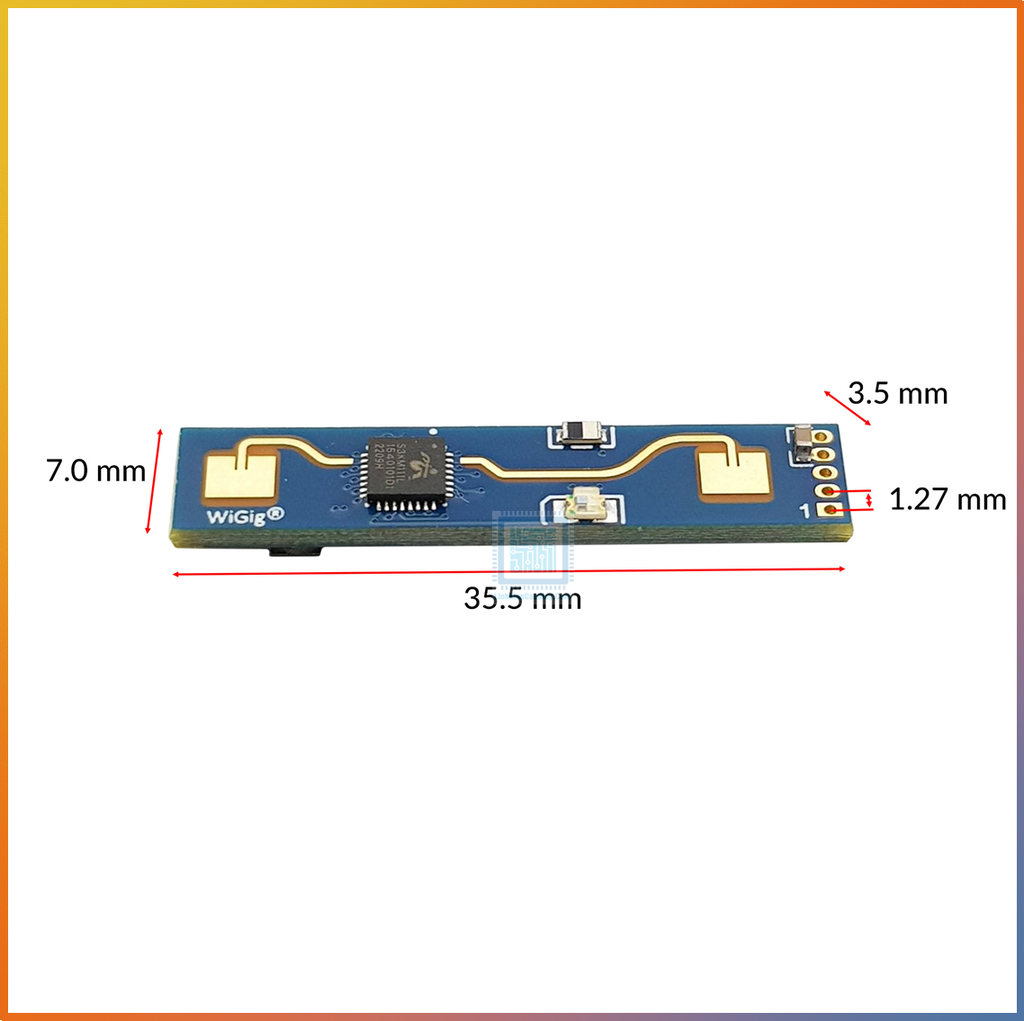 Cảm biến Radar phát hiện con người HLK-LD2410B 5V 24GHz có Bluetooth