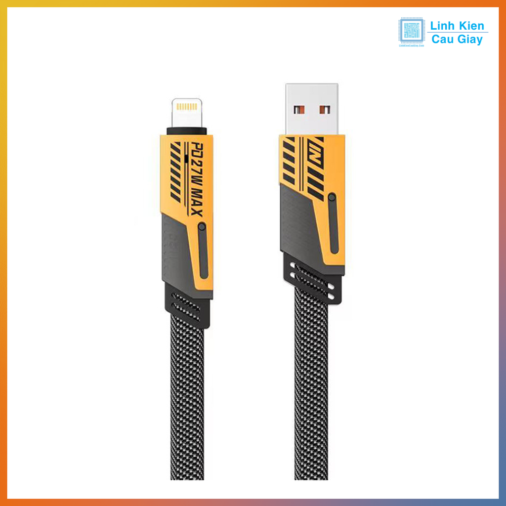 Cáp sạc nhanh 4 trong 1 chuẩn 65W Androi và 27W IP siêu bền bảo hành 6 tháng