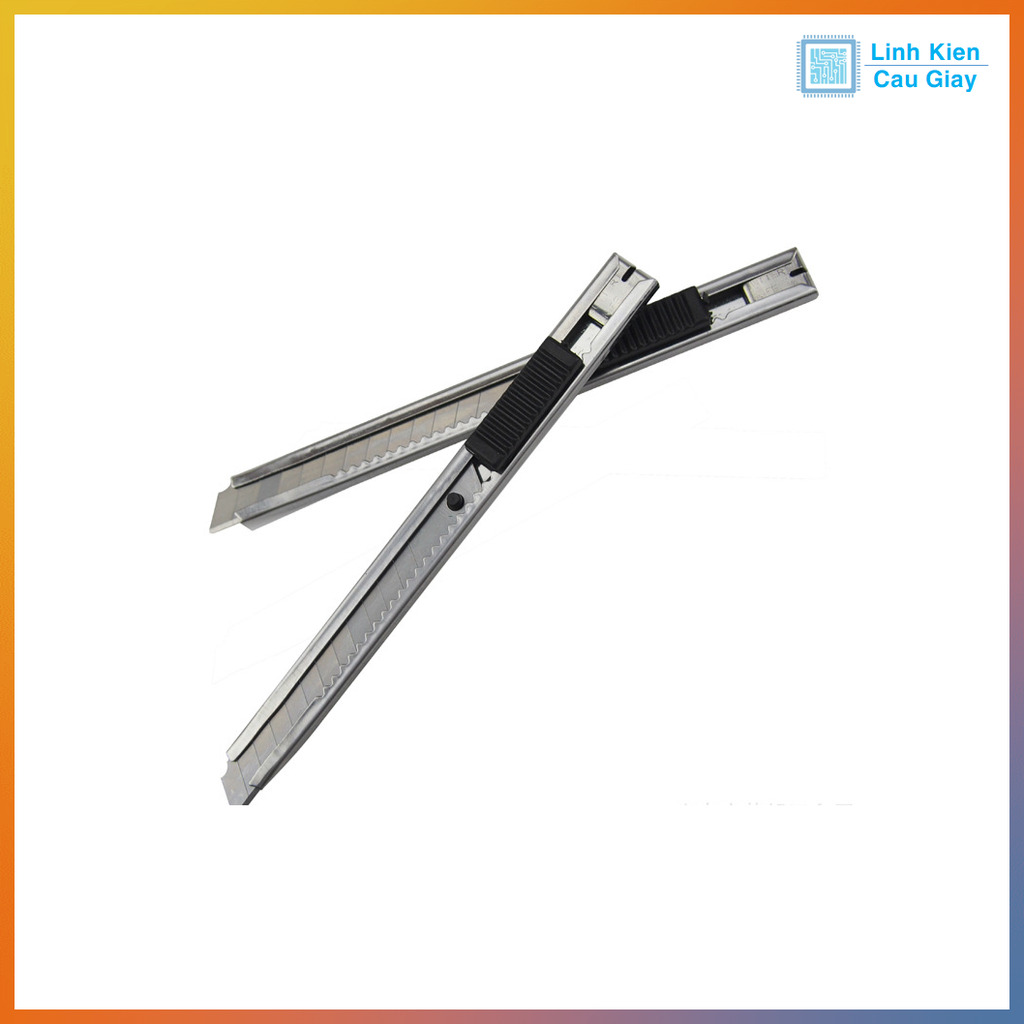 Dao rọc giấy vỏ inox nhỏ