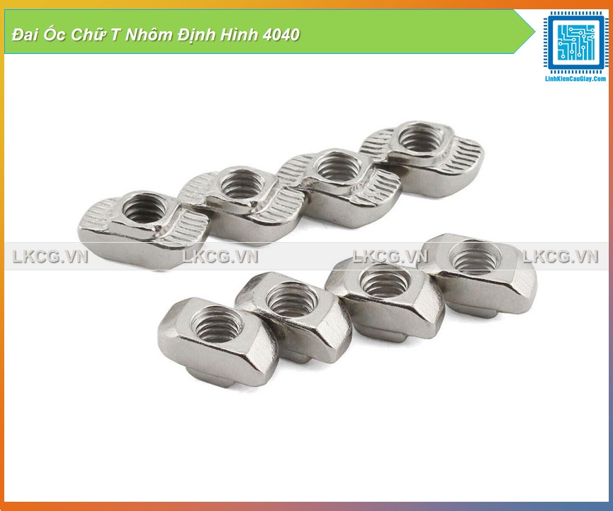 Đai Ốc Chữ T Nhôm Định Hình 4040