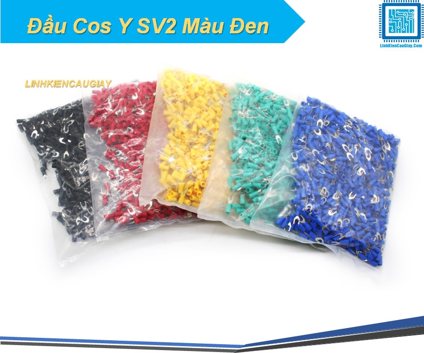 Đầu Cos Y SV2 Màu Đen (50 chiếc)