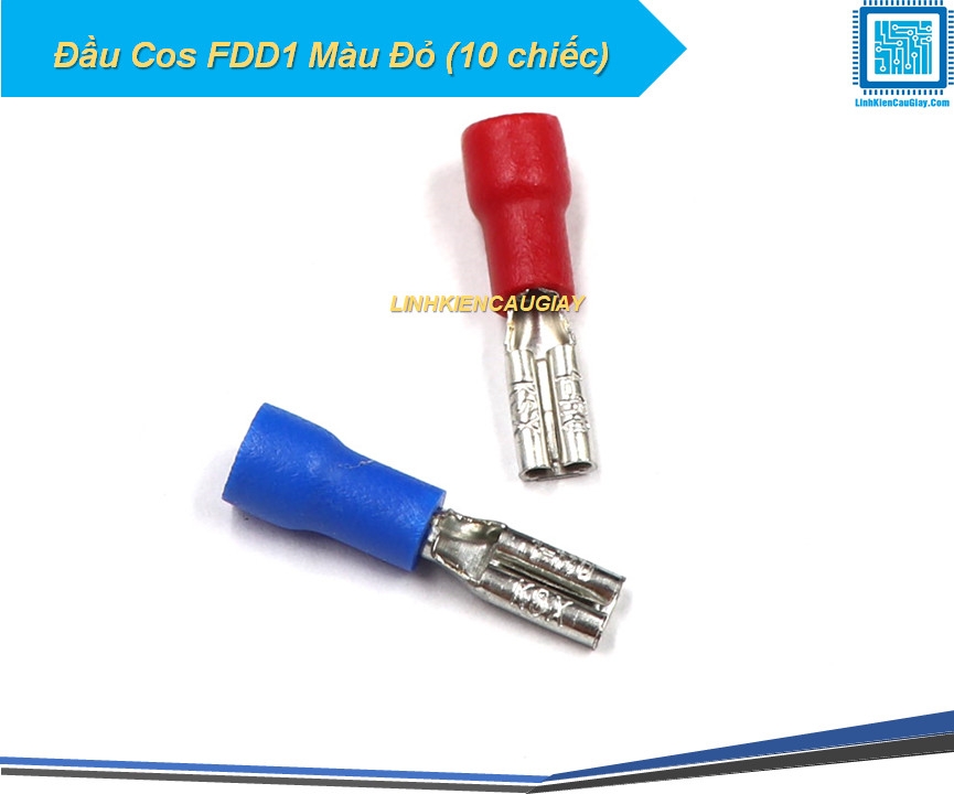 Đầu Cos FDD1 Màu Đỏ (10 chiếc)