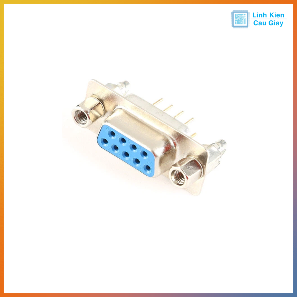 Đầu DB Đực Cái chân hàn thẳng DB9, DB15, DB25, DB37