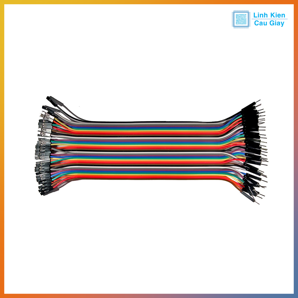 Dây Bus 40P 20CM loại tốt (Đực - Cái)