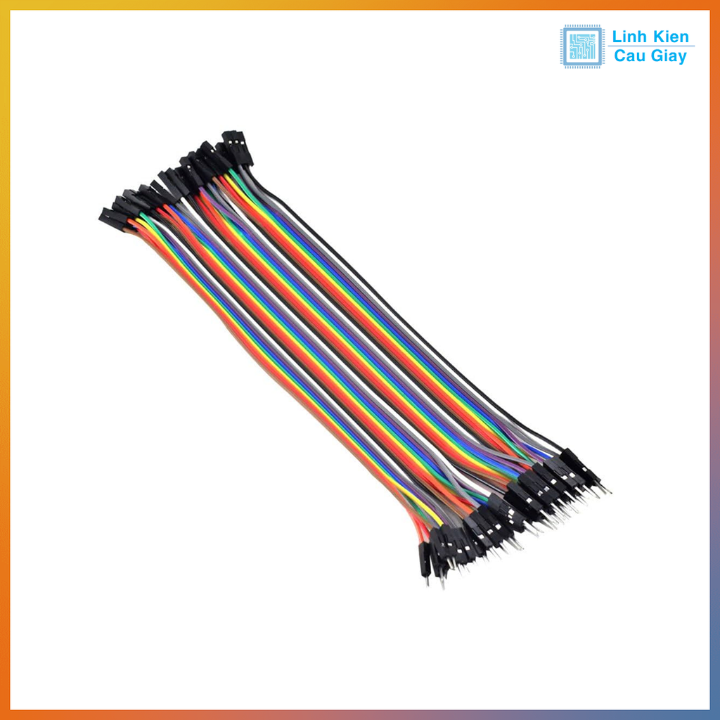 Dây Bus 40P 20CM loại tốt (Đực - Cái)