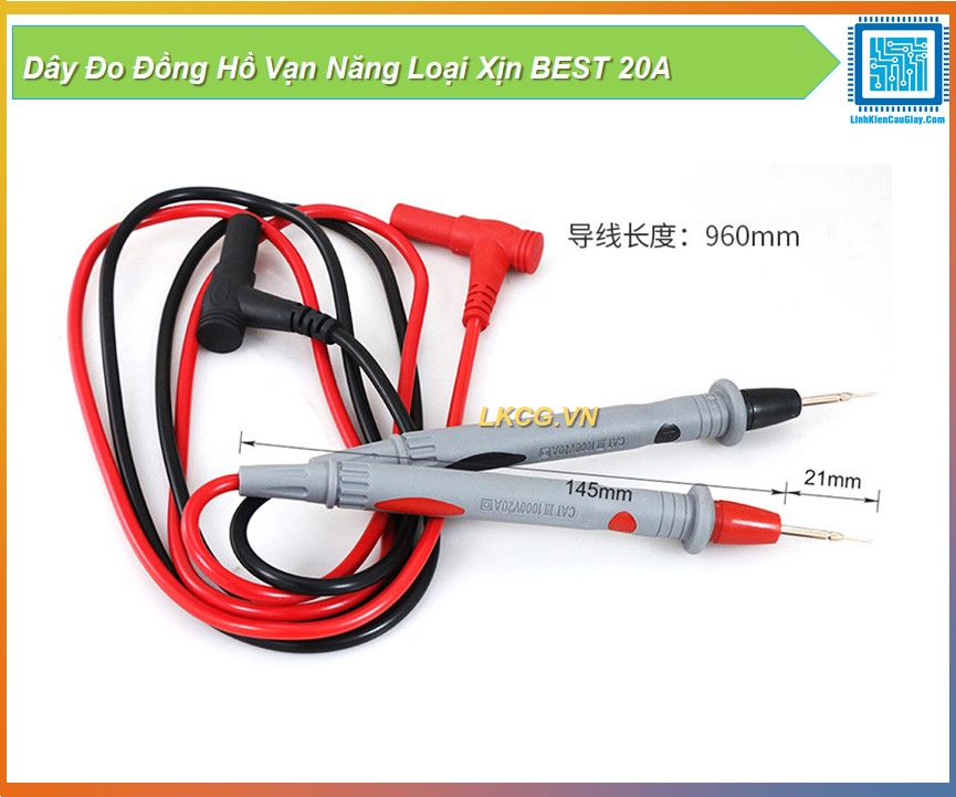 Dây Đo Đồng Hồ Vạn Năng Loại Xịn BEST 20A