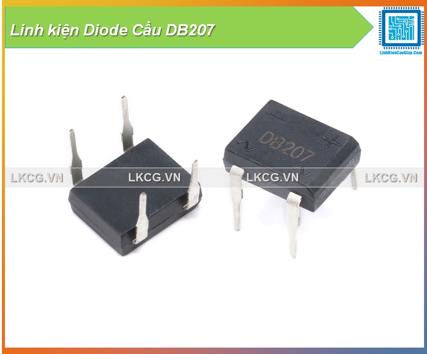 Linh kiện Diode Cầu DB207