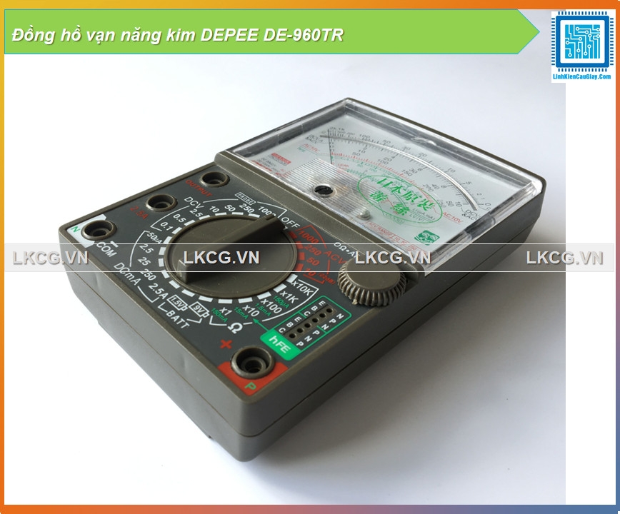 Đồng hồ vạn năng kim DEPEE DE-960TR