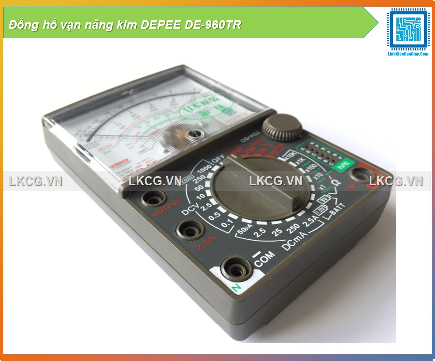 Đồng hồ vạn năng kim DEPEE DE-960TR