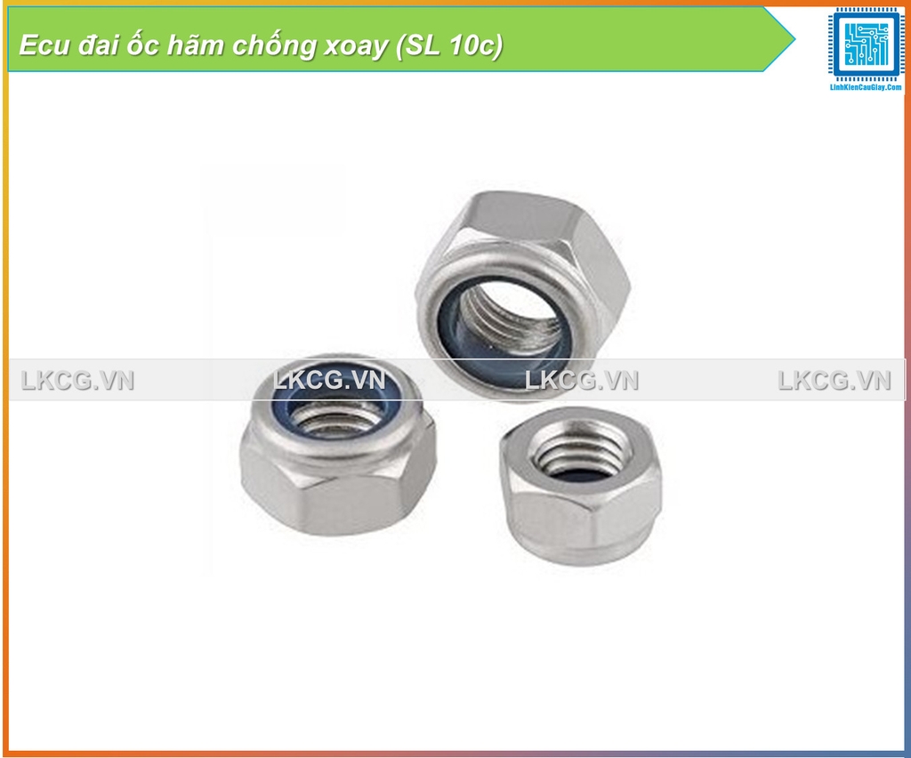 Ecu đai ốc hãm chống xoay (SL 10c)