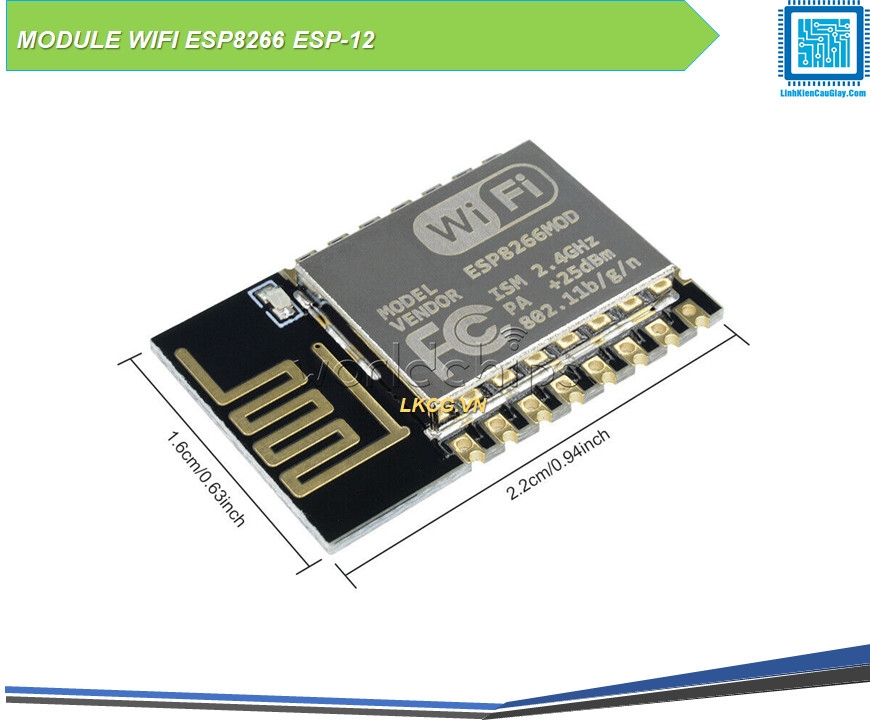 MODULE WIFI ESP8266 ESP-12