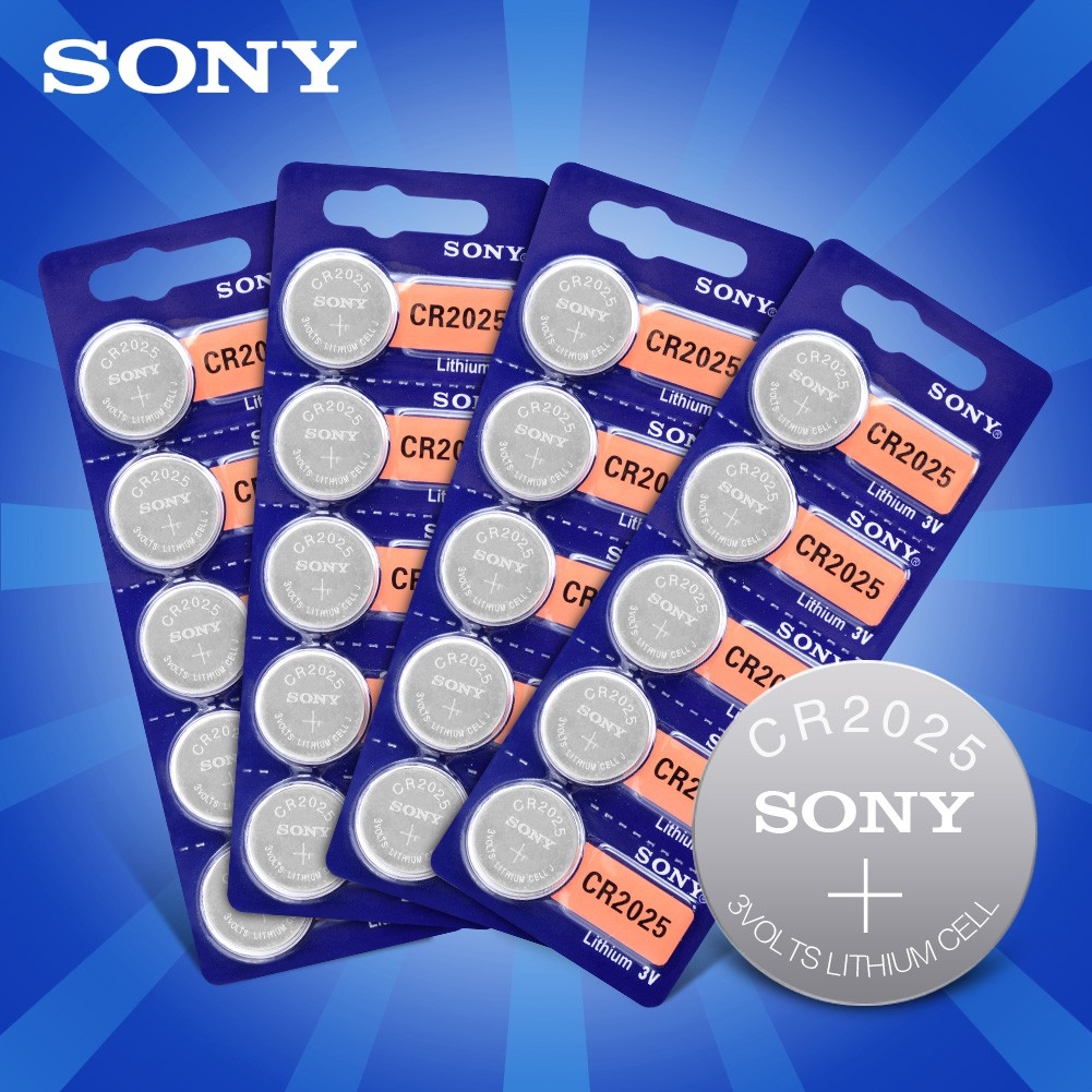 Pin CR2025 Sony Lithium 3V (vỉ 1 viên)