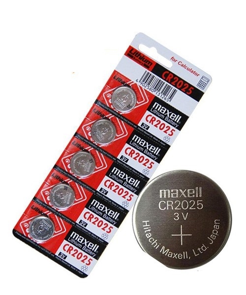 Pin CR2025 MAXELL Lithium 3V (vỉ 1 viên)